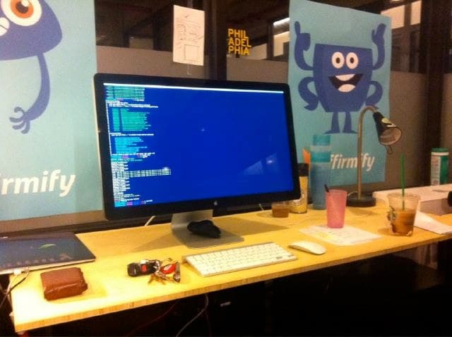 Photo from Affirmify: at the WeWork office