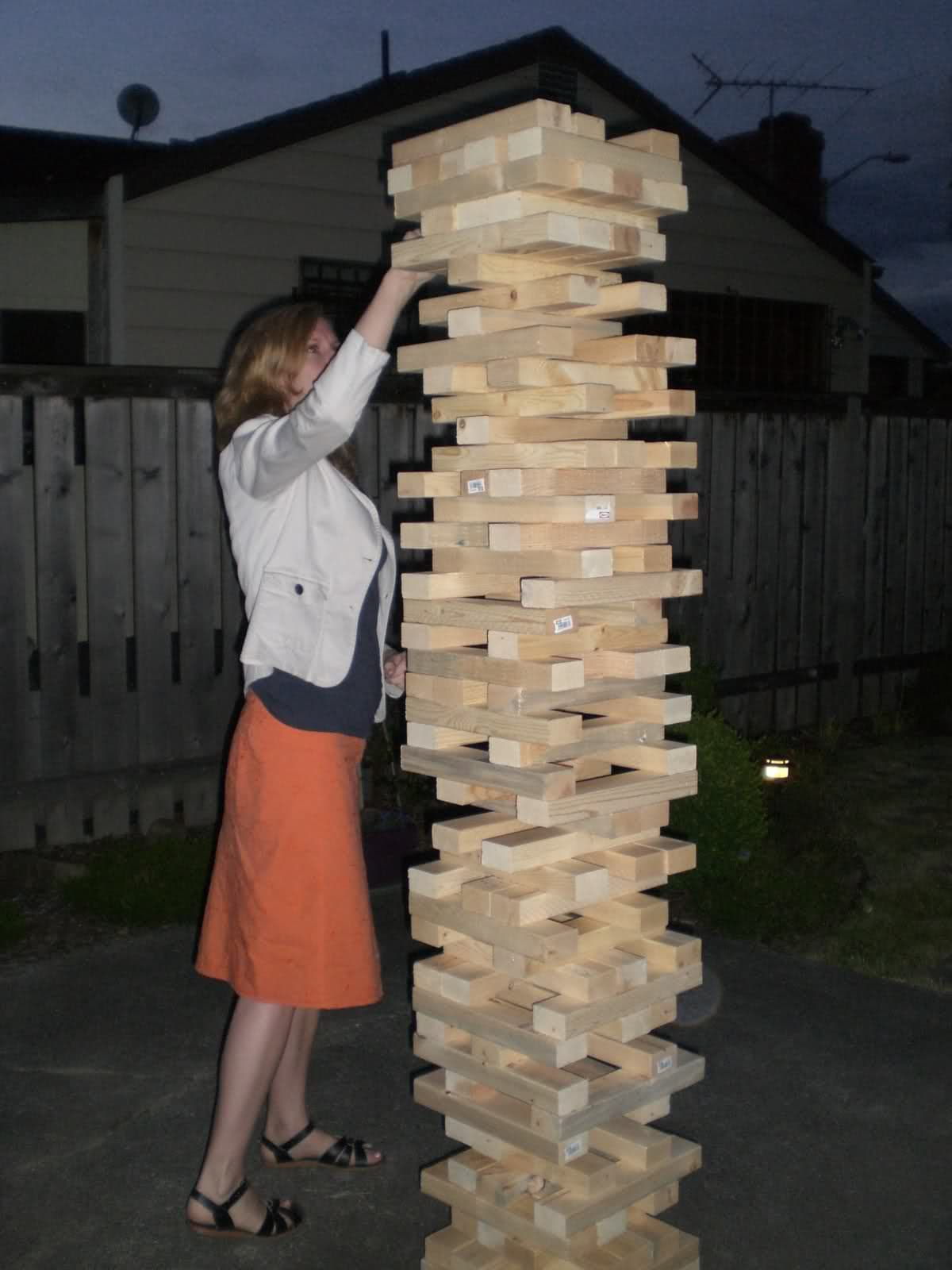 Jenga tower