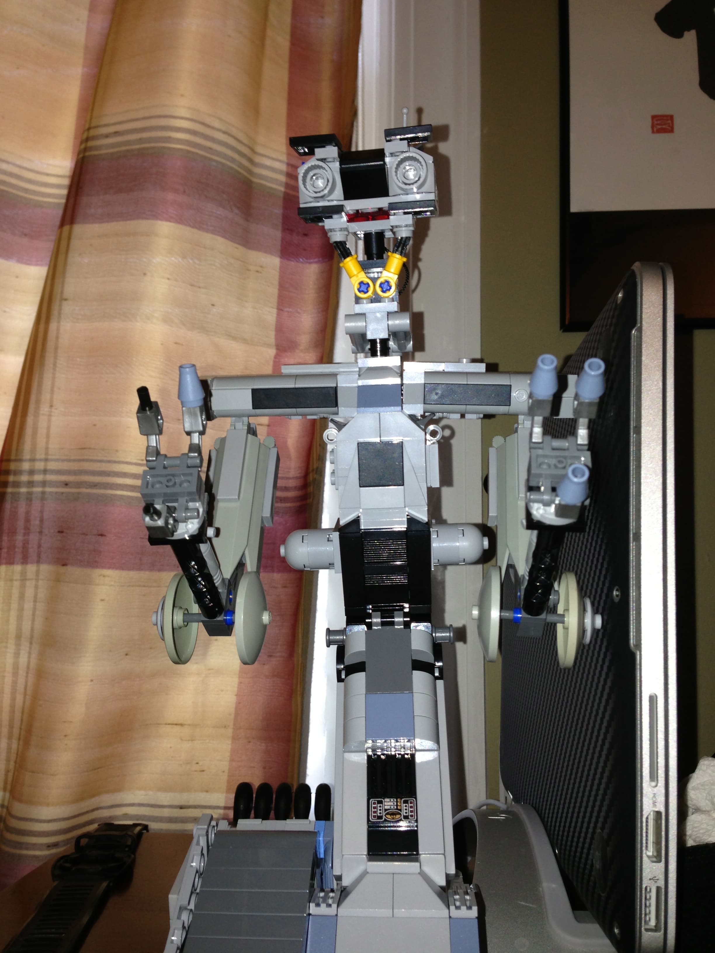 Photo from LEGO Johnny 5: the completed model of Johnny 5