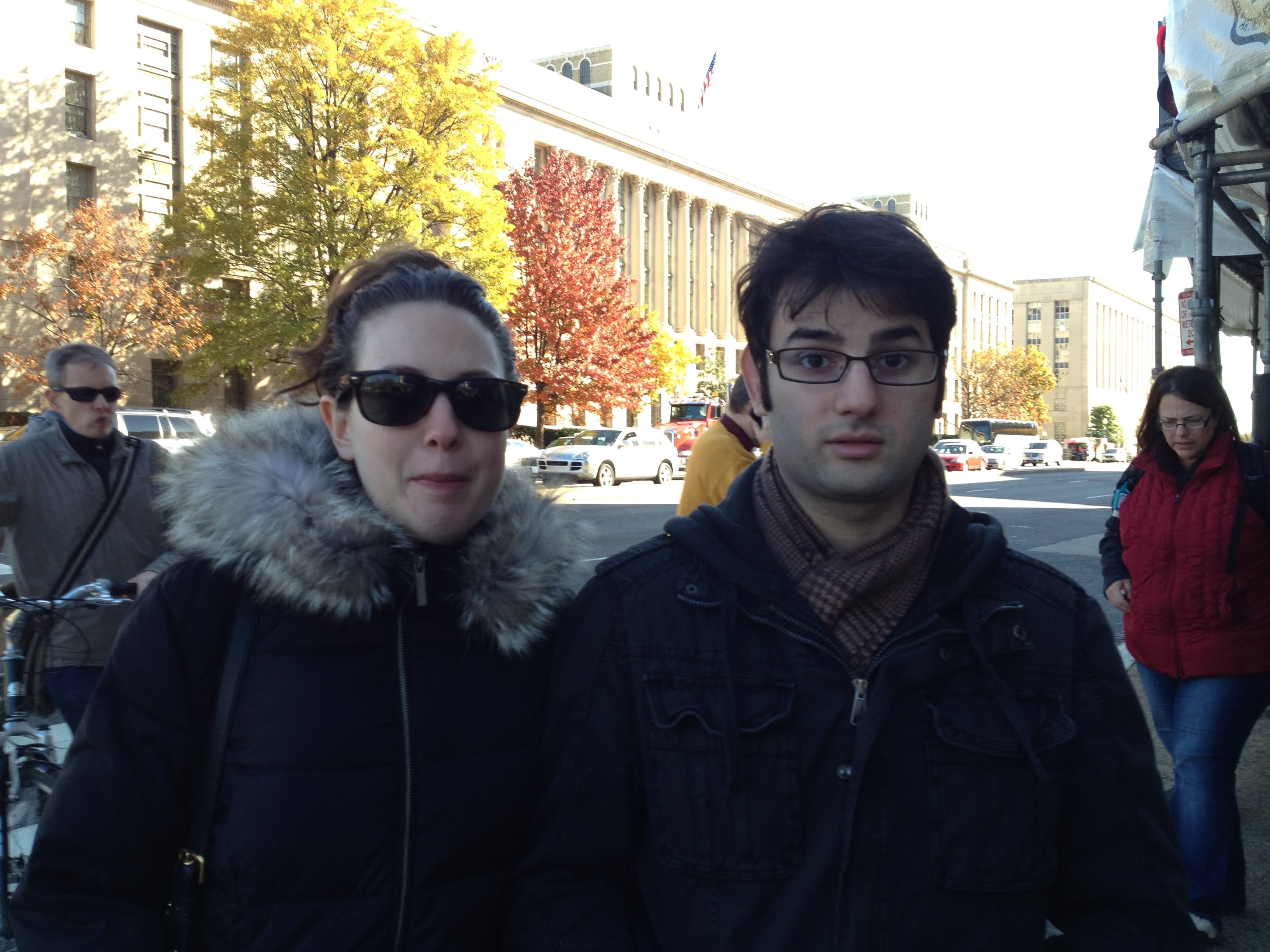 Photo from Opower: hanging out in Washington, D.C.